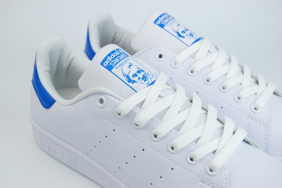 кроссовки Adidas Stan Smith White / Blue