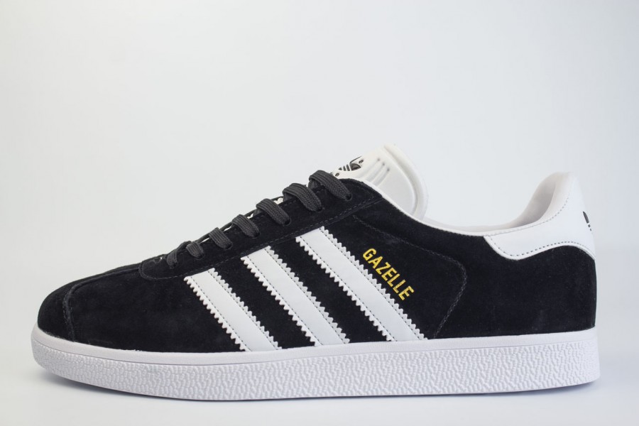 кроссовки Adidas Gazelle Suede Black / White