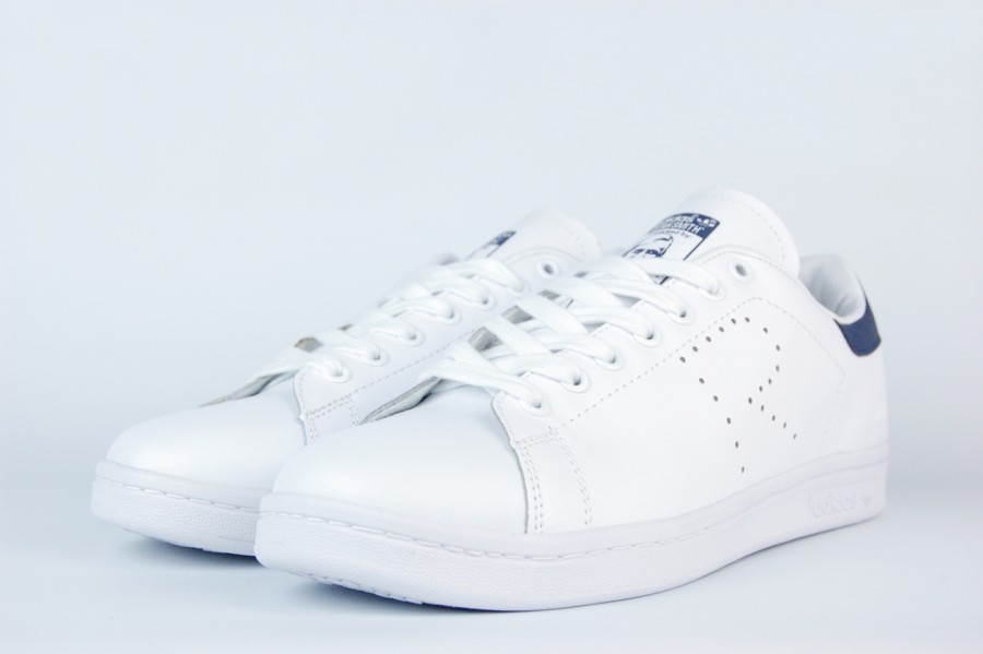 кроссовки Adidas Stan Smith x Raf Simons White / Blue