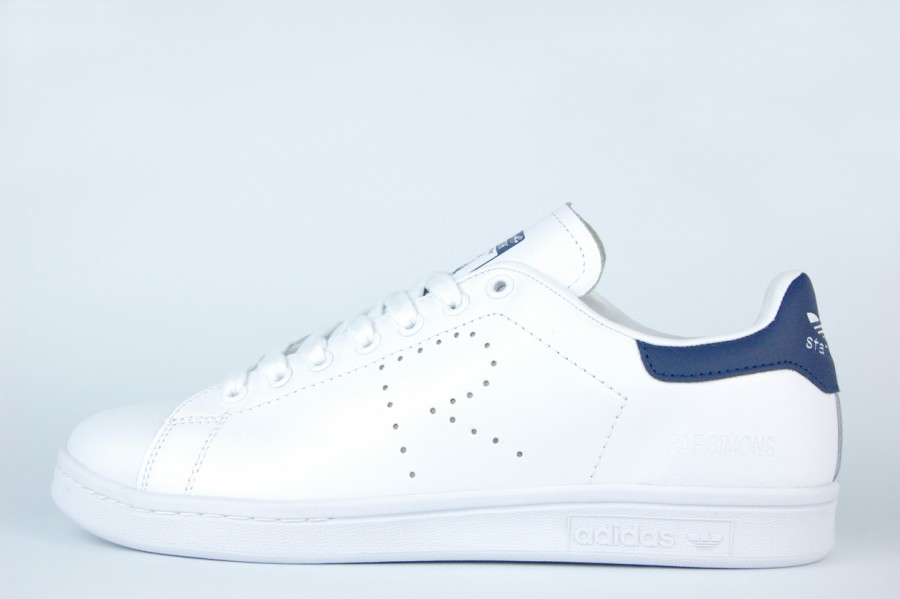 кроссовки Adidas Stan Smith x Raf Simons White / Blue