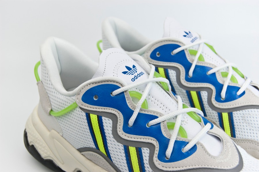 кроссовки Adidas Ozweego AdiPRENE White / Solar Yellow