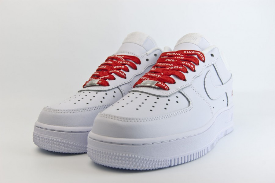 кроссовки Nike Air Force 1 Low x Supreme White