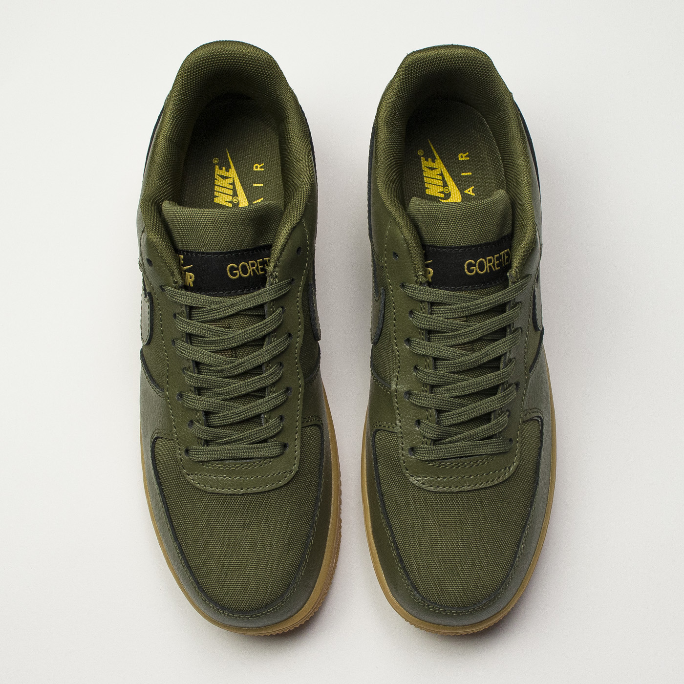 кроссовки Nike Air Force 1 Low Gore-tex Green / Gum купить за 4290 руб. винтернет магазине кроссовок Firebox