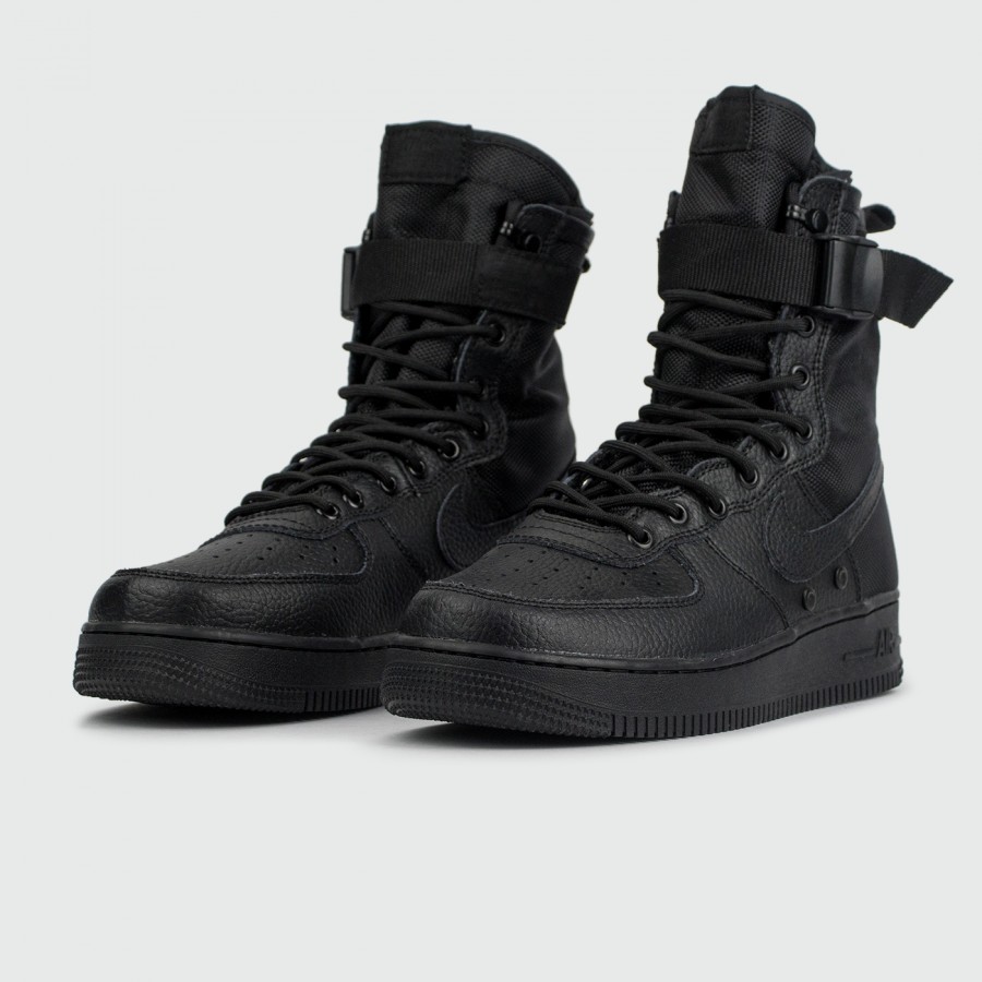 кроссовки Nike SF Air Force 1 High Triple Black