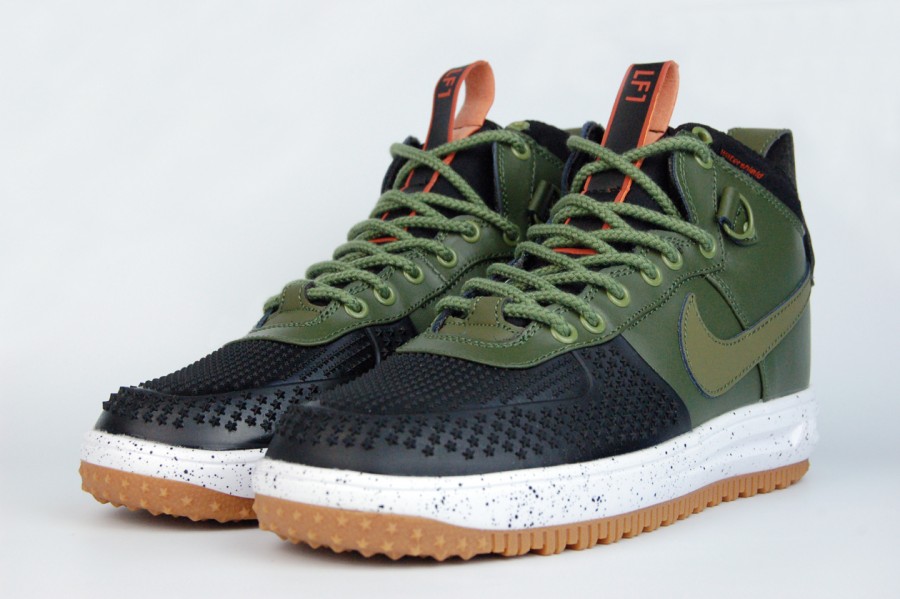 кроссовки Nike Lunar Force 1 Duckboot Green Black