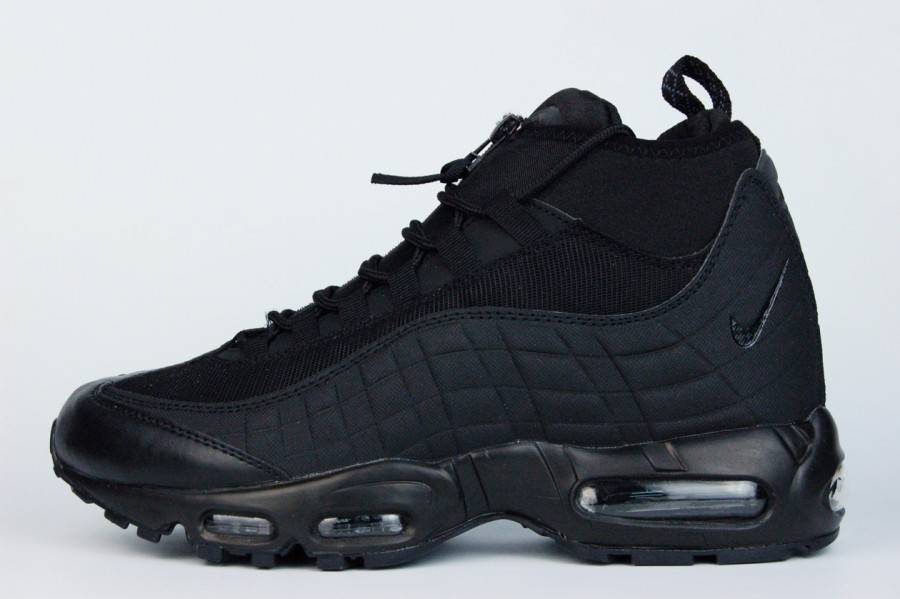 кроссовки Nike Air Max 95 Sneakerboot Triple Black