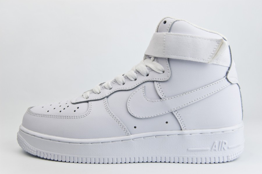 кроссовки Nike Air Force 1 Mid Triple White