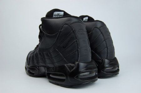 кроссовки Nike Air Max 95 High Fur Triple Black