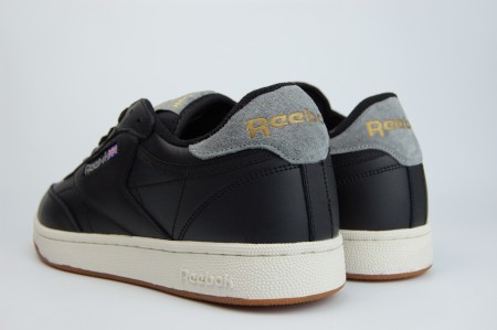 кроссовки Reebok Club C Leather Black / White