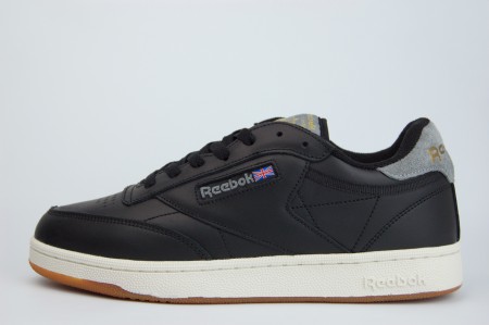 кроссовки Reebok Club C Leather Black / White