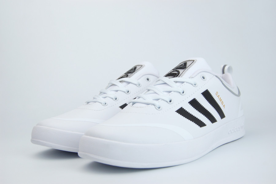 кроссовки Adidas Samba x Palace Triple White