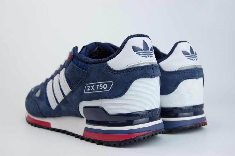 кроссовки Adidas ZX 750 Suede Blue