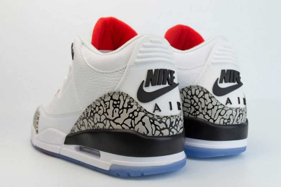 кроссовки Nike Air Jordan 3 Retro White Cement