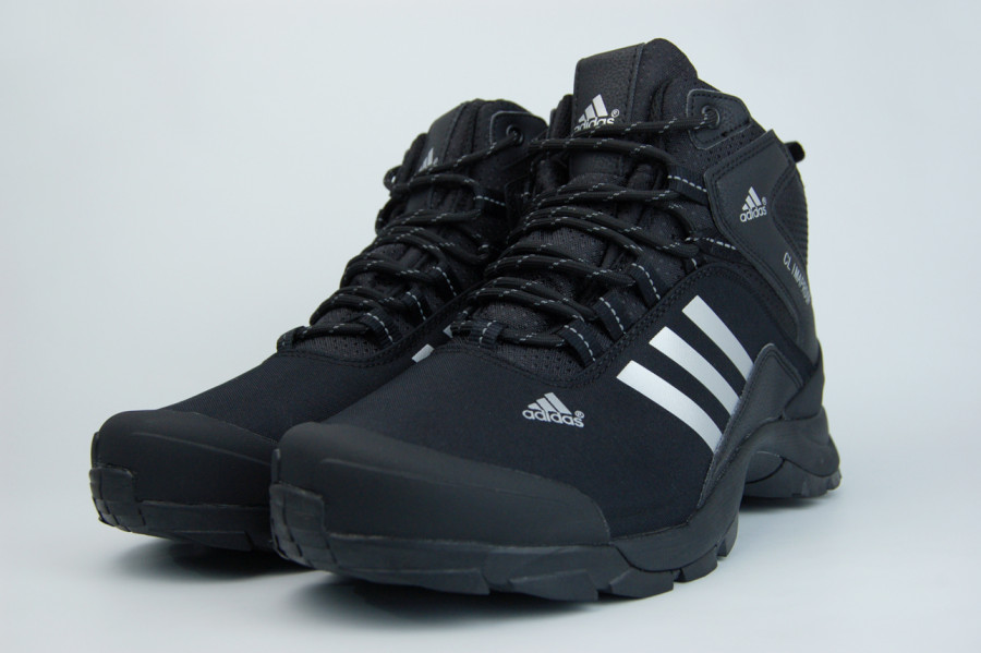 кроссовки Adidas Climaproof High Black / White Stripes