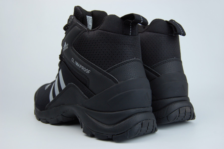 кроссовки Adidas Climaproof High Black / White Stripes