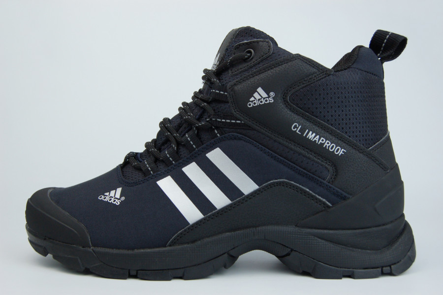 кроссовки Adidas Climaproof High Blue / White Stripes