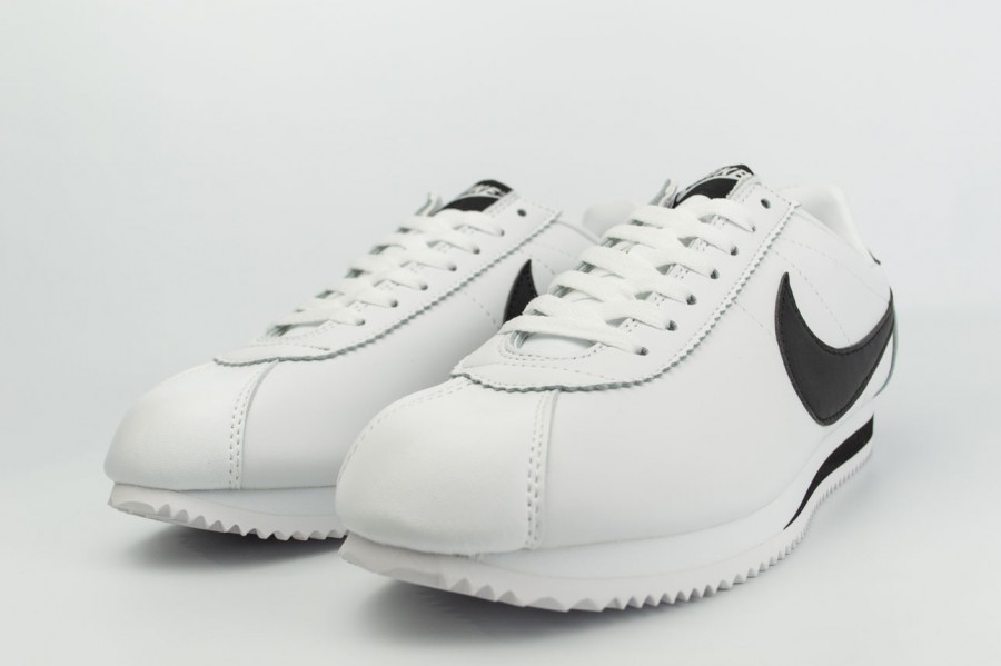 кроссовки Nike Cortez Classic Leather White / Black