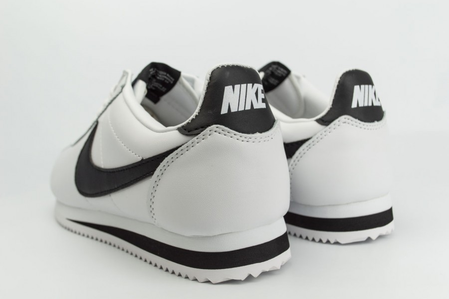 кроссовки Nike Cortez Classic Leather White / Black