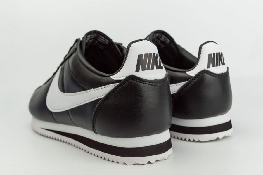 кроссовки Nike Cortez Classic Leather Black / White