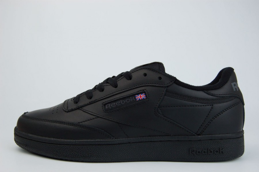 кроссовки Reebok Club C Leather Triple Black