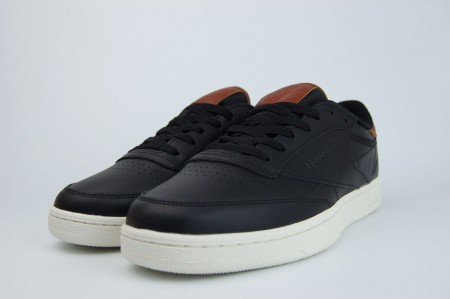 кроссовки Reebok Club C Leather Black / White