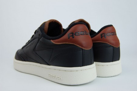 кроссовки Reebok Club C Leather Black / White