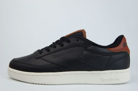 кроссовки Reebok Club C Leather Black / White