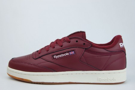 кроссовки Reebok Club C Leather Red / White