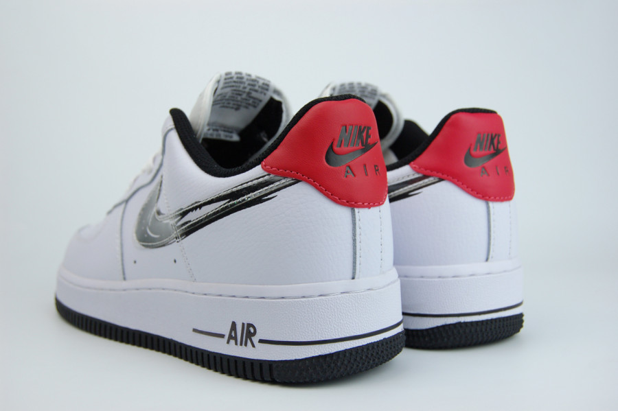 кроссовки Nike Air Force 1 Low Brushstroke White