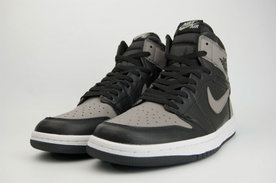 кроссовки Nike Air Jordan 1 Black / Grey