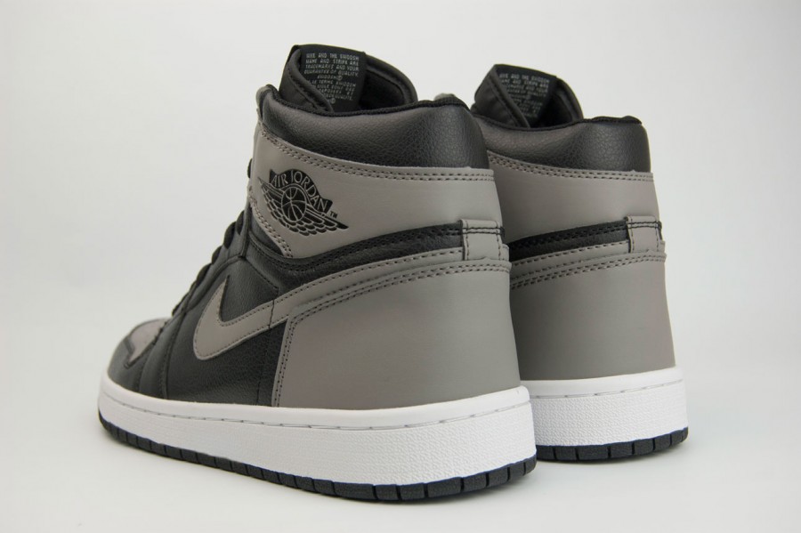 кроссовки Nike Air Jordan 1 Black / Grey