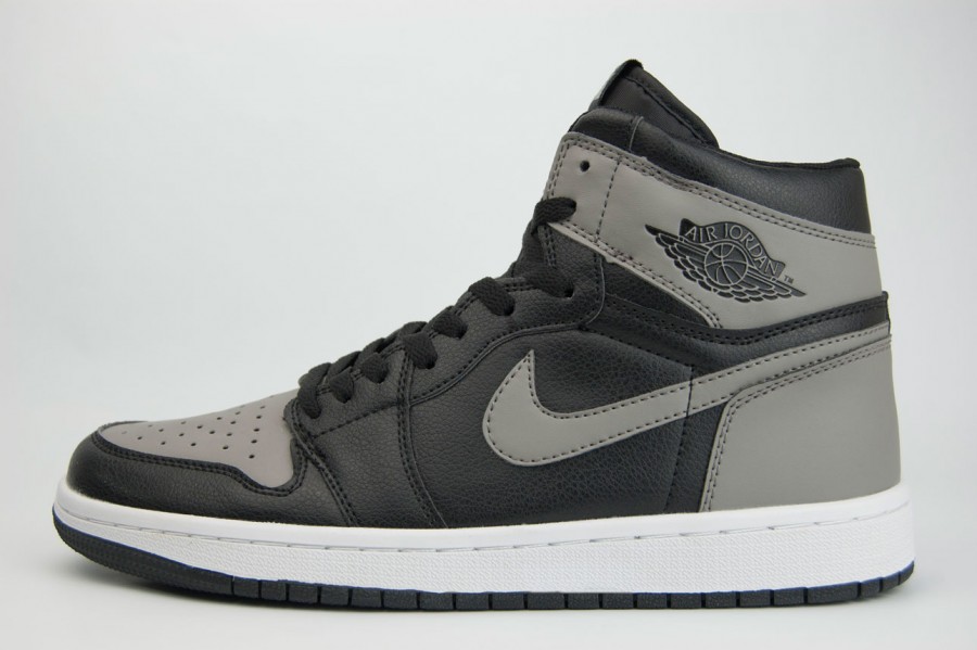кроссовки Nike Air Jordan 1 Black / Grey