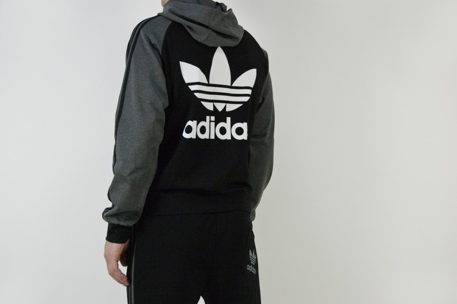 спортивный костюм Adidas Black / Grey