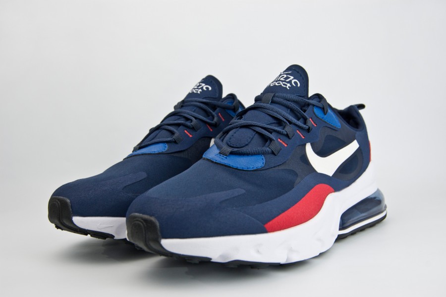 кроссовки Nike Air Max 270 React Blue / Red