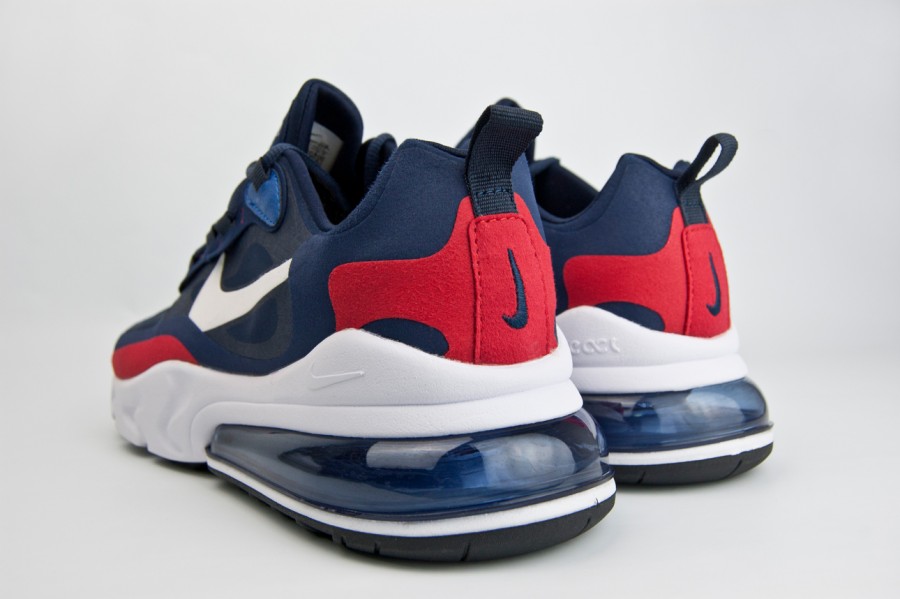 кроссовки Nike Air Max 270 React Blue / Red