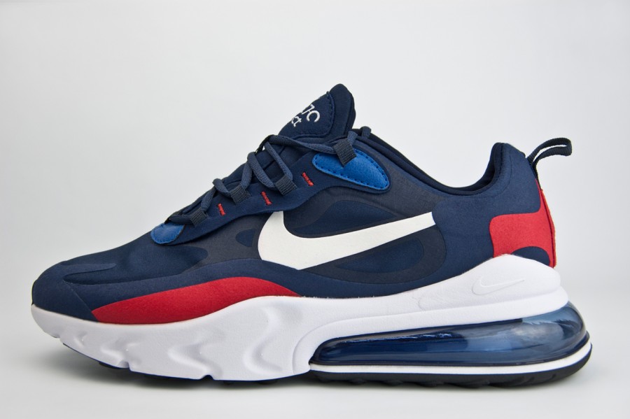 кроссовки Nike Air Max 270 React Blue / Red