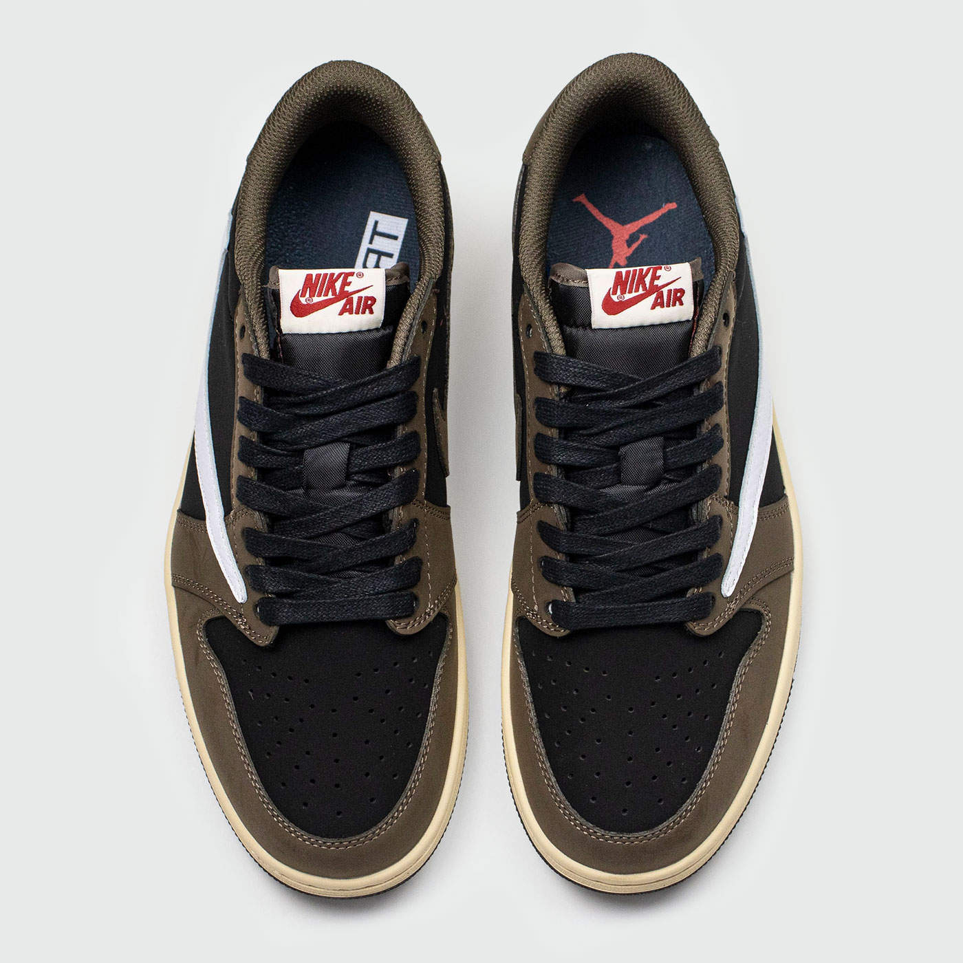 Кроссовки Air Jordan 1 Low x Travis Scott Dark Mocha