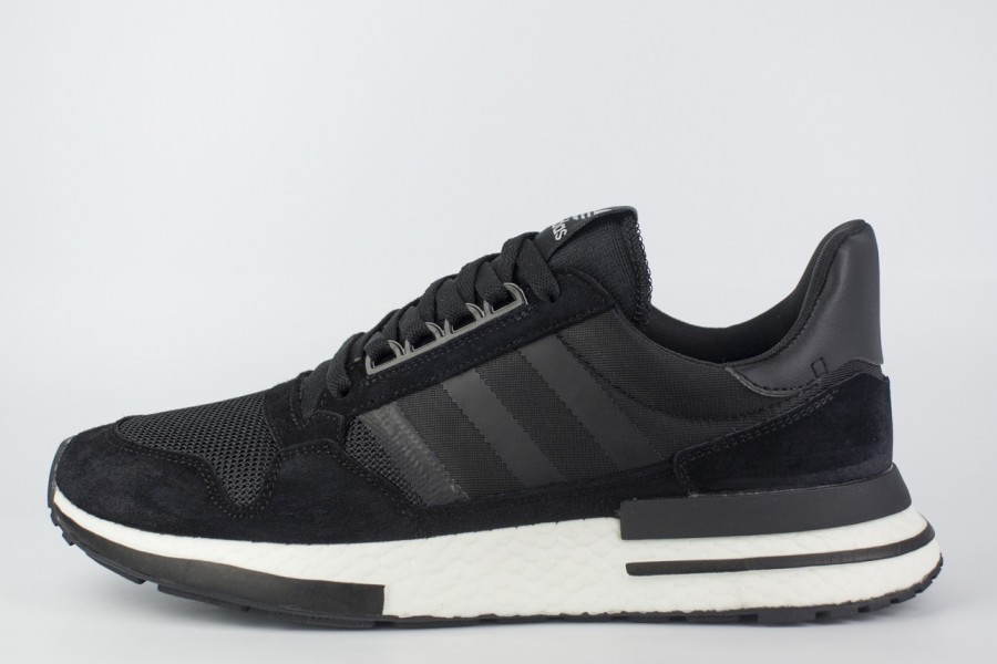 кроссовки Adidas ZX 500 Boost Black / White