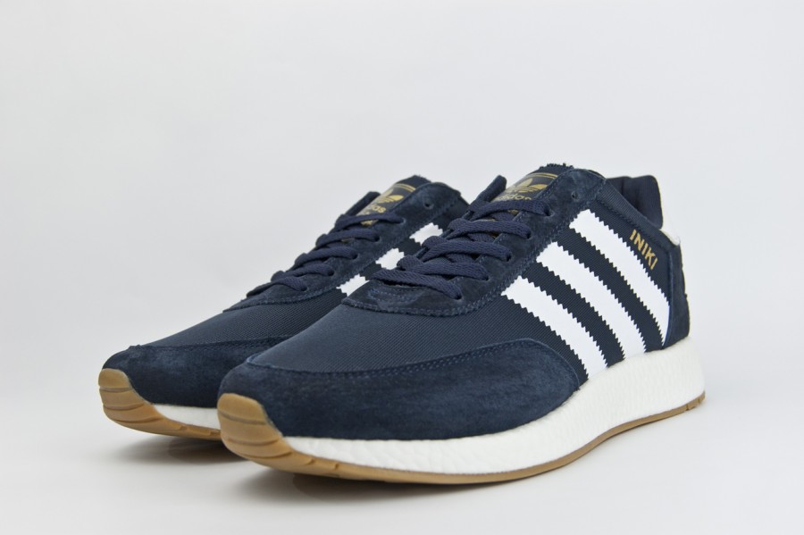 кроссовки Adidas Iniki Runner Blue / White