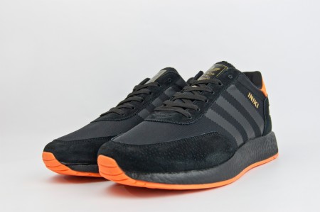 кроссовки Adidas Iniki Runner Black / Orange