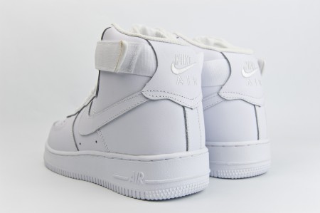 кроссовки Nike Air Force 1 Mid Triple White