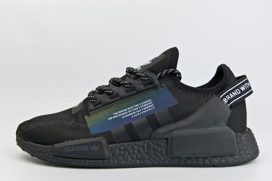 Кроссовки Adidas NMD R1 V2 Wmns Black Oil