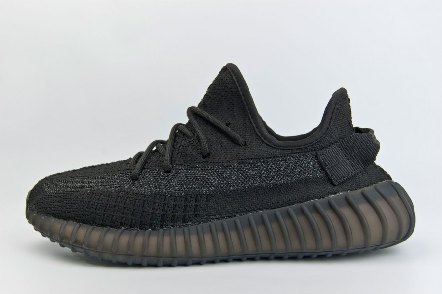 кроссовки Adidas Yeezy 350 boost v2 Wmns Black Refl