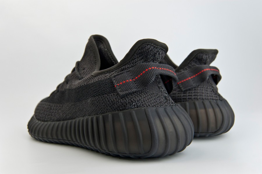 кроссовки Adidas Yeezy 350 boost v2 "Black Reflective"