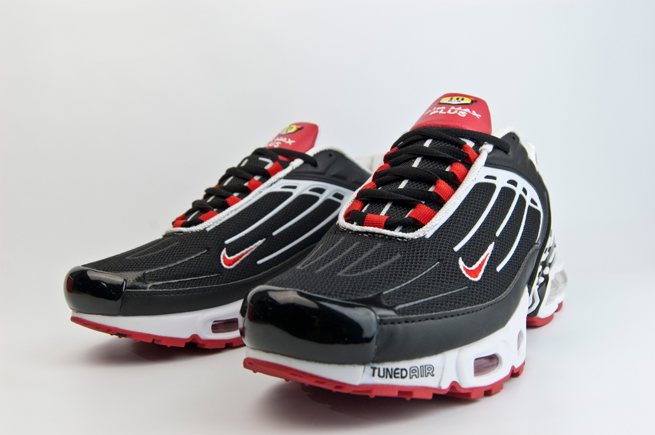 Nike Air Max Plus 3 Tn Black Red White