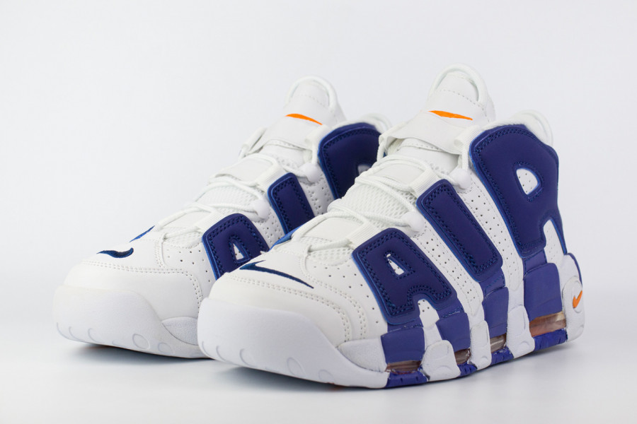кроссовки Nike Air More Uptempo White / Blue