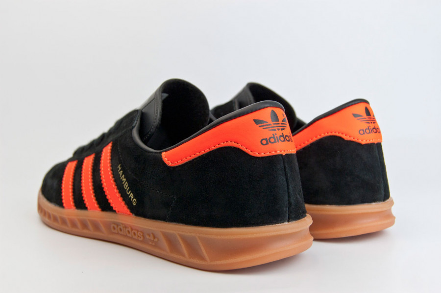 кроссовки Adidas Hamburg Black / Orange