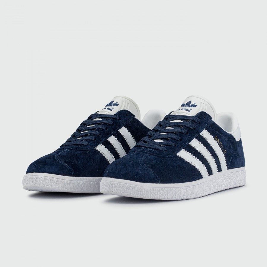 кроссовки Adidas Gazelle Blue / White Ftwr