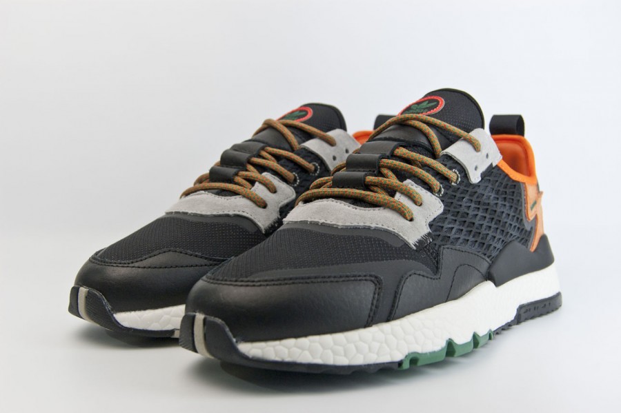 кроссовки Adidas Nite Jogger Cordura Black / Orange