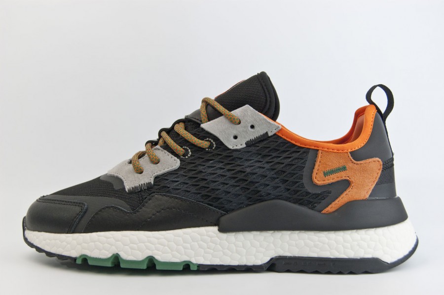 кроссовки Adidas Nite Jogger Cordura Black / Orange